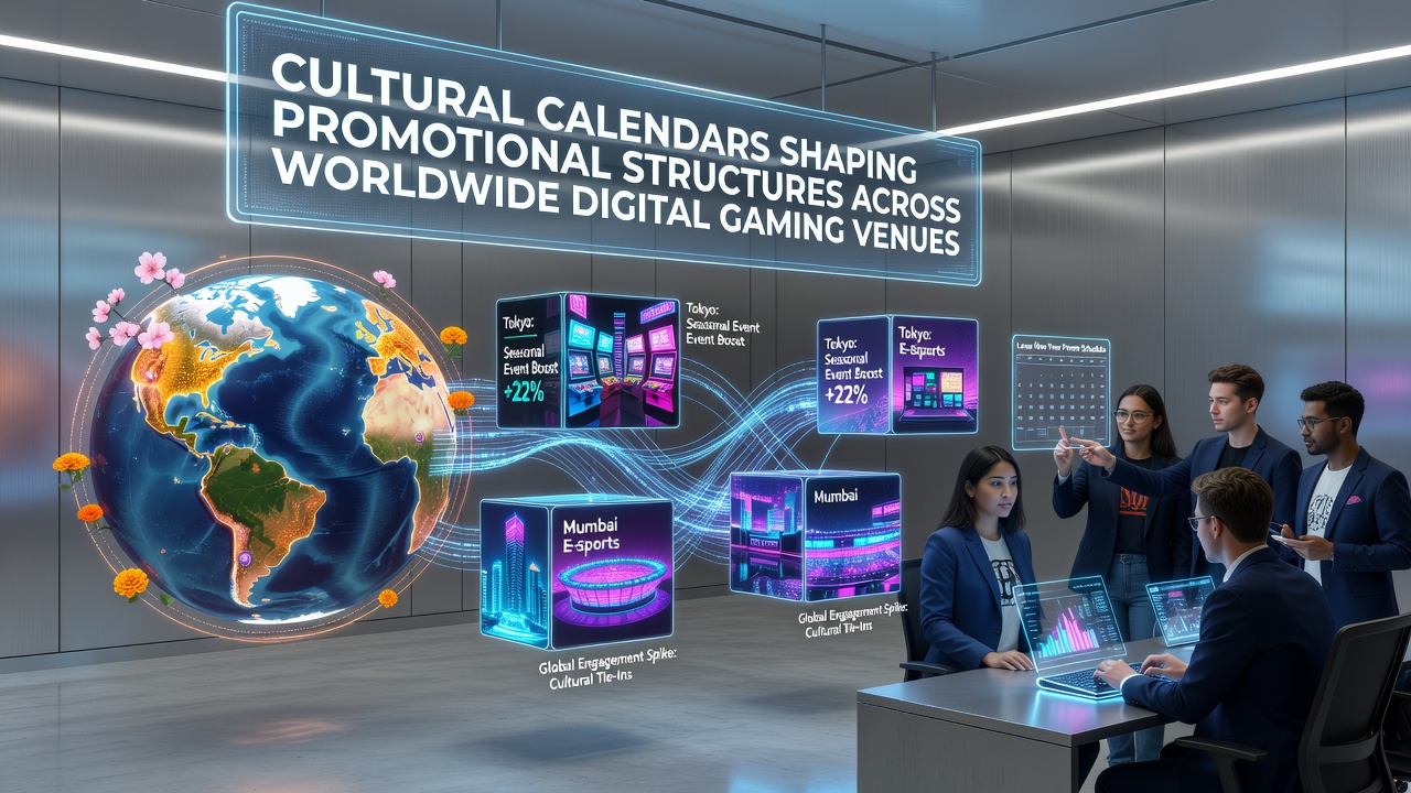 Cultural calendars influencing promotional timing in digital gaming venues worldwide
