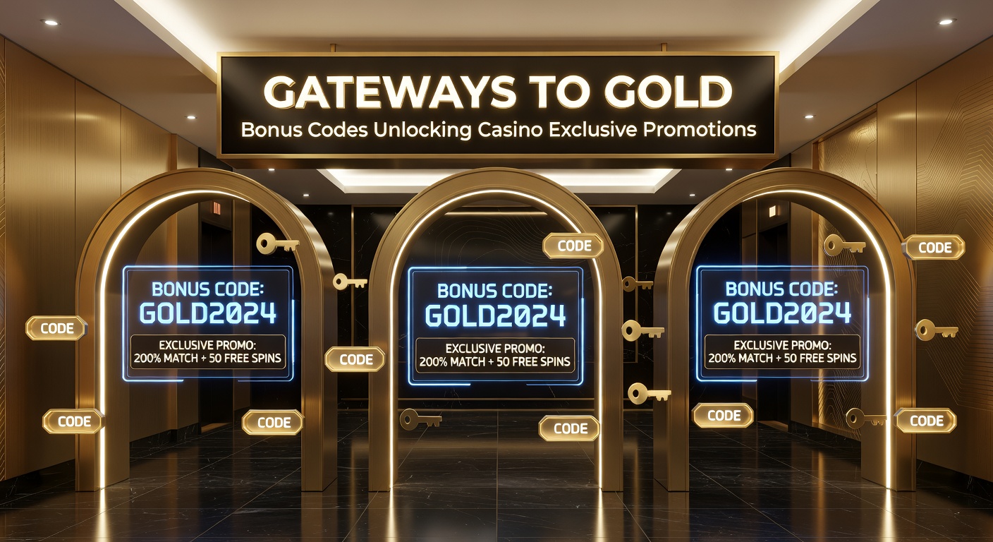 Vibrant casino interface showing bonus code entry field with golden promotion rewards cascading